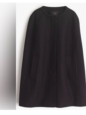 J Crew Wool Lined Cape